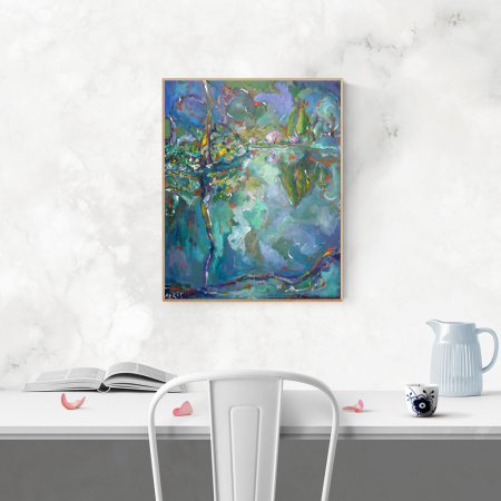 Butchard Garden Painting 16-X-20