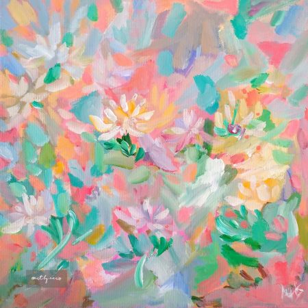 Coral Summer Floral
