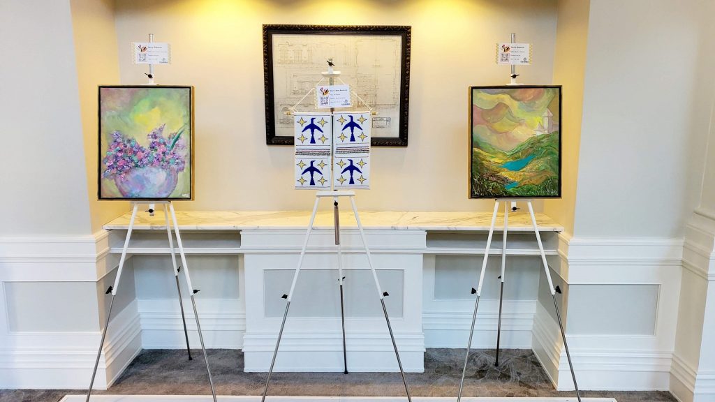 Aeris Osborne Paintings & Sharon Rose Kootenay Beads work