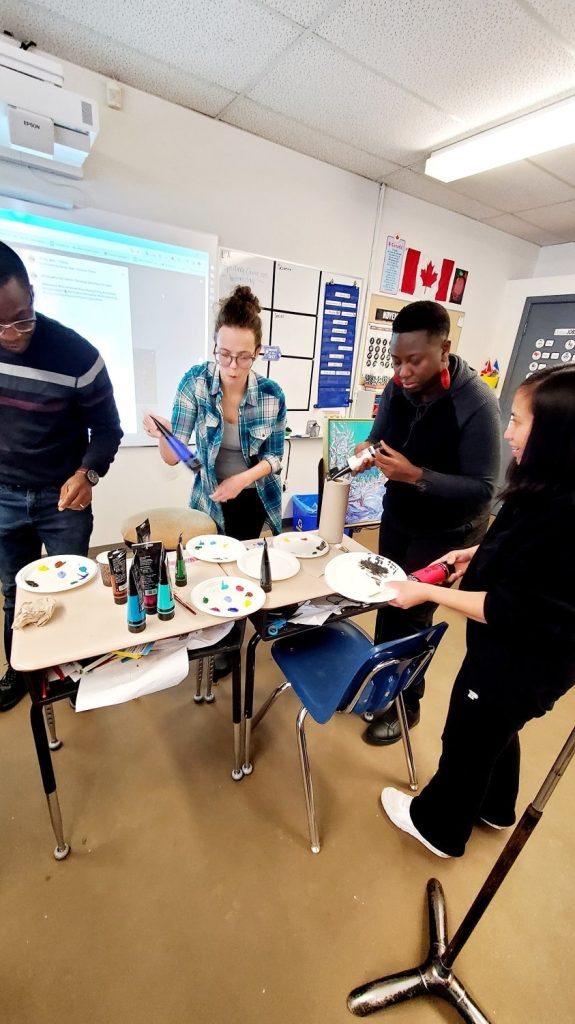 Meadowlark Christian School Parents Group Aeris Osborne Art Workshop
