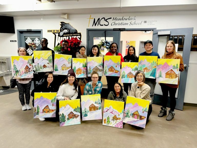 Meadowlark Christian School Parents Group Aeris Osborne Art Workshop