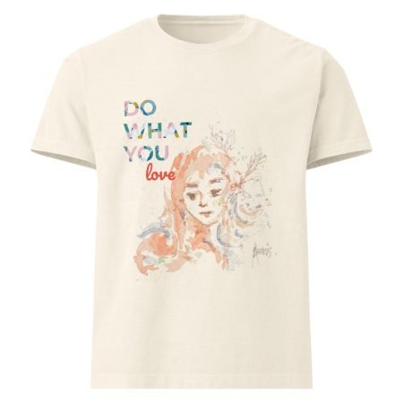 Do What You Love Elf Girl Unisex Oversized T-Shirt