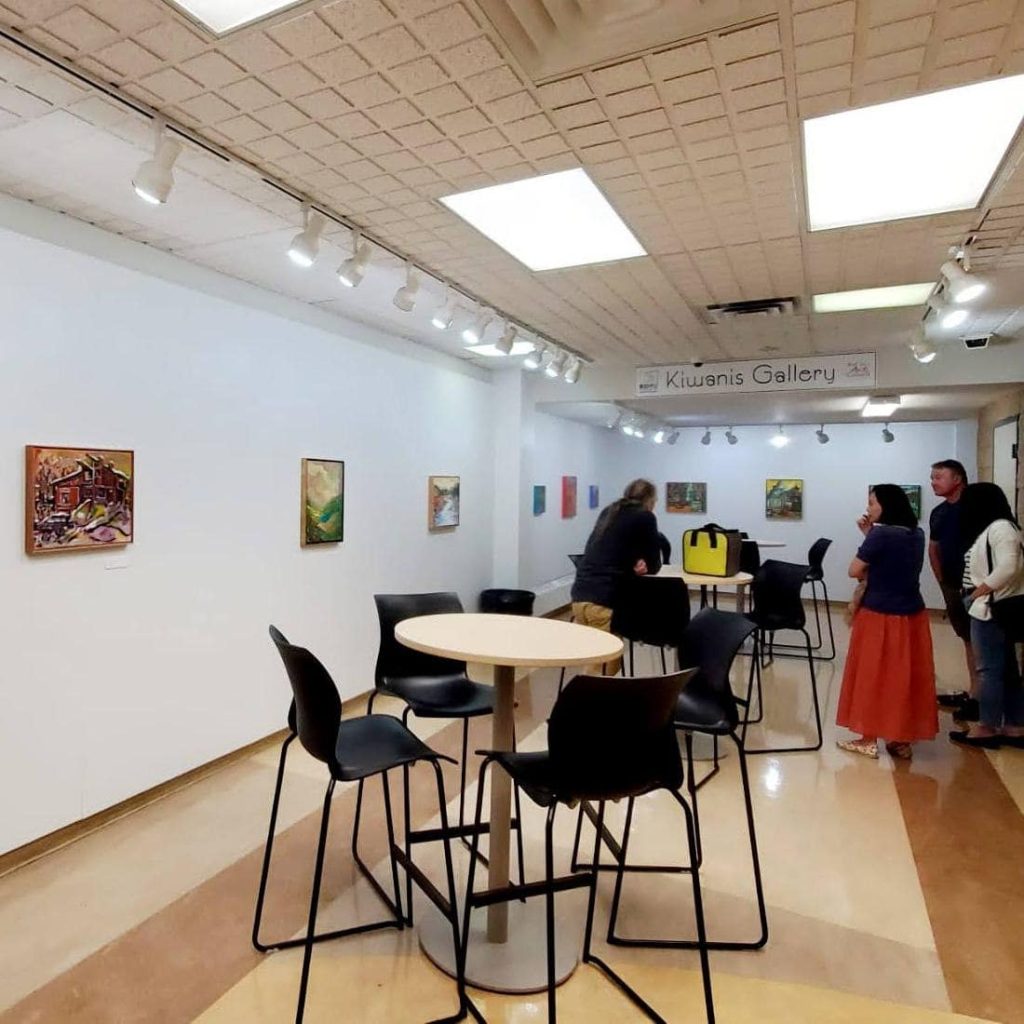 Red Deer Kiwanis Gallery Colorful Travel Journey Aeris Osborne