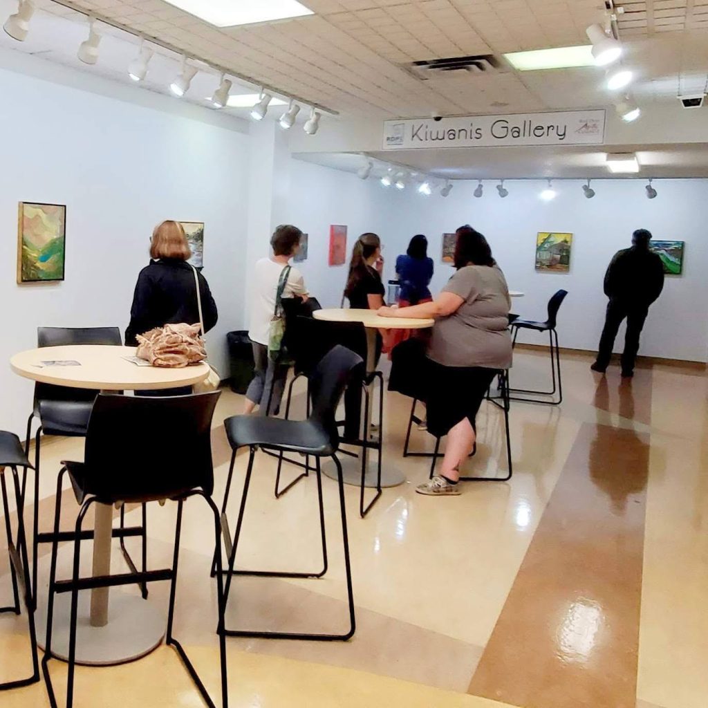 Red Deer Colorful Travel Journey Aeris Osborne with guest
