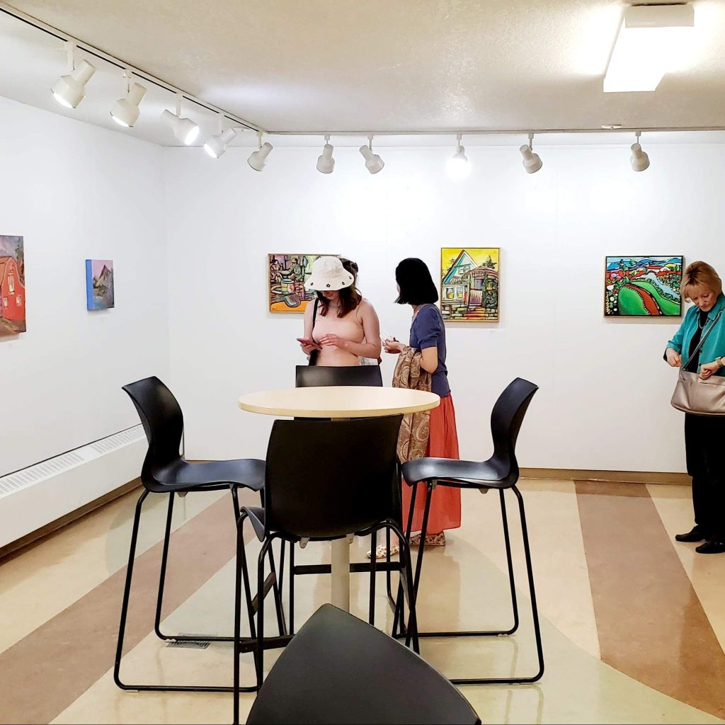Red Deer Kiwanis Gallery Colorful Travel Journey Aeris Osborne